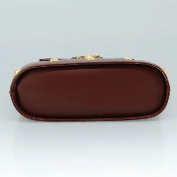 Salvatore Ferragamo Hand Bag Leather Brown Gold - Picture 6 of 15